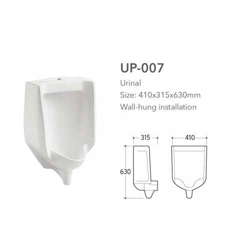 wall hung urinal definition divider drain China Manufacturer